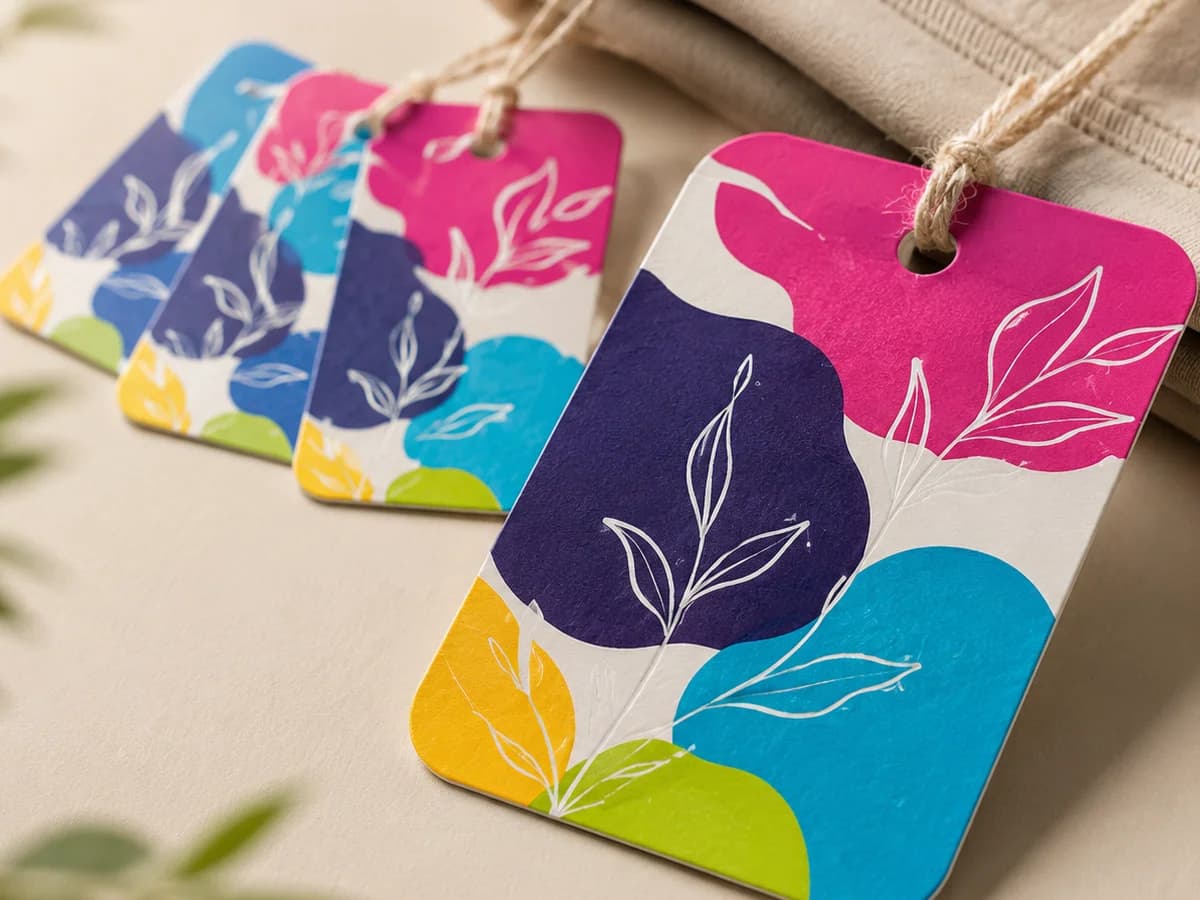Rounded-Corner Hang Tags
