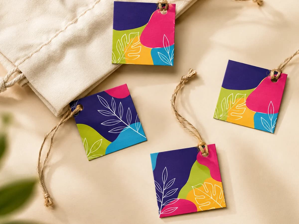 Square Hang Tags