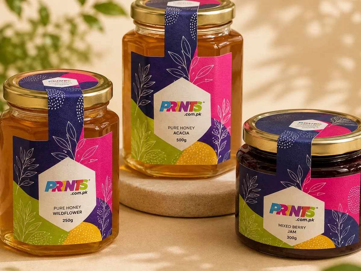 Honey/Jam Jar Labels