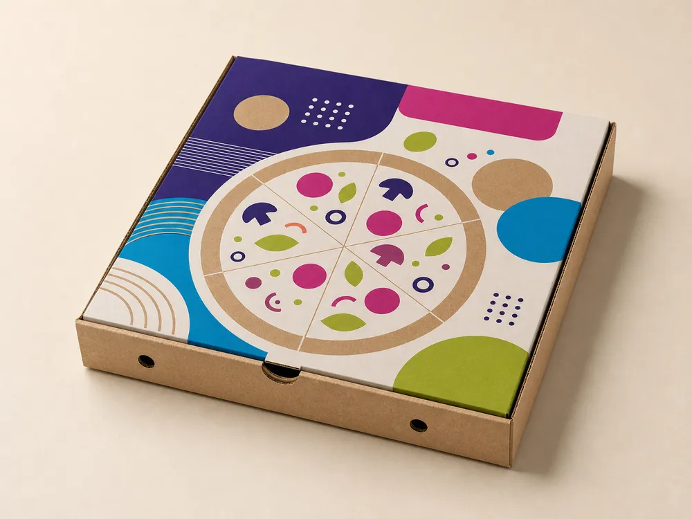 Pizza Box 14" — Custom / multiple sizes inch