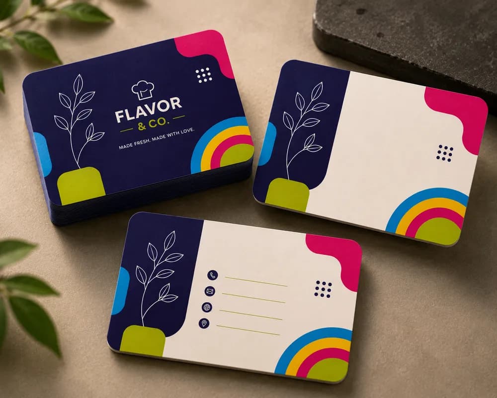 Premium Business Cards Rigid — Custom / multiple sizes inch
