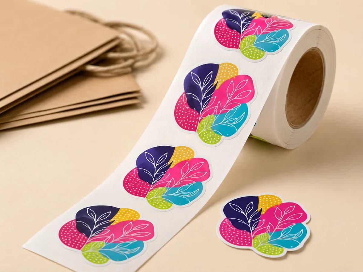 Paper Stickers in Paper material